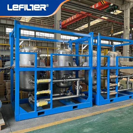 Dual Vessel Filter Unit: Cartridge Filter/Bag Filter Unit